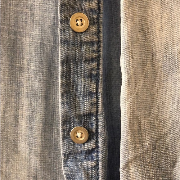 Cloth & Stone Chambray Denim Shirt XS - Picture 7 of 7